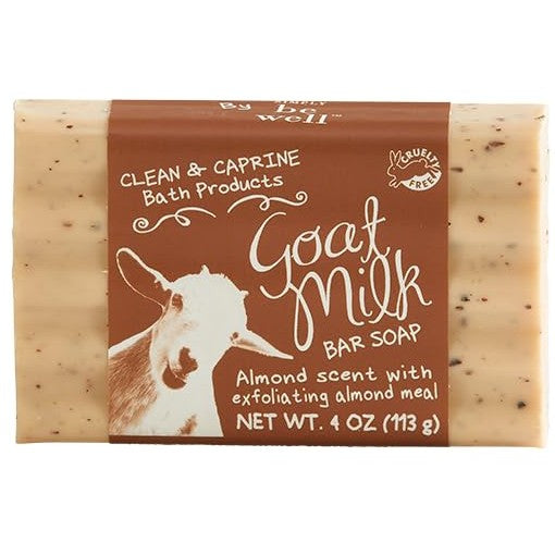 Clean & Caprine Almond Goat Milk Bar Soap 4 oz.