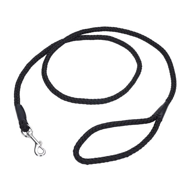 Coastal Rope Dog Leash, 6' x 1/2" Black