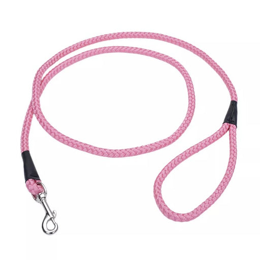Coastal Rope Dog Leash, 6' x 1/2" Bright Pink