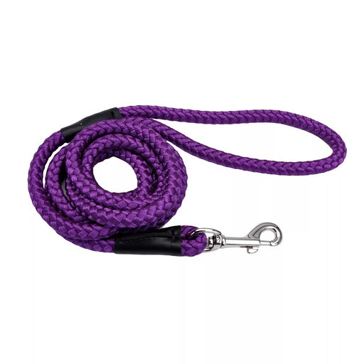 Coastal Rope Dog Leash, 6' x 1/2" Purple