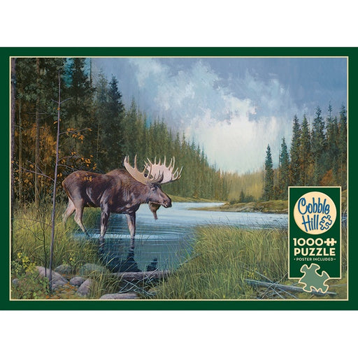 Cobble Hill 1000 Piece Jigsaw Puzzle, Moose Lake