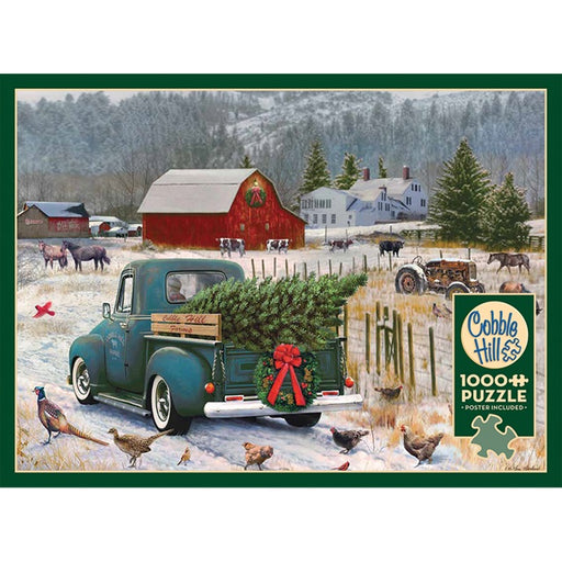 Cobble Hill 1000 Piece Jigsaw Puzzle, Home for Christmas