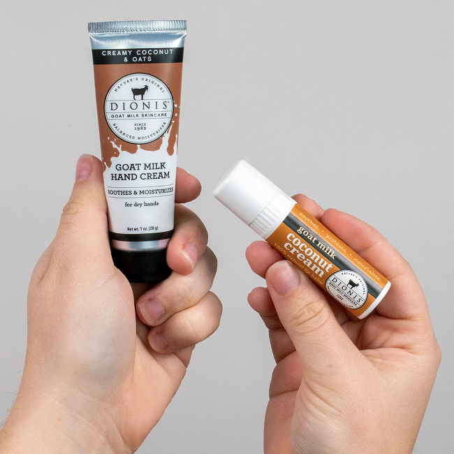 Dionis Coconut Lip & Hand Set