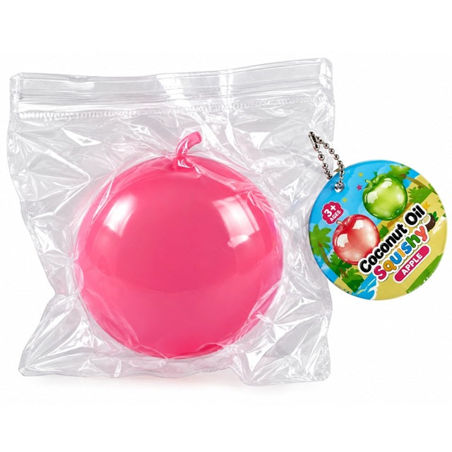 Coconut Oil Apple Squishy, Assorted Colors