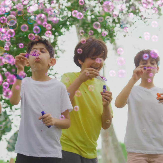 WOWmazing PoppinColorz™ 2-Pack Pink & Blue Color Bubble Tubes