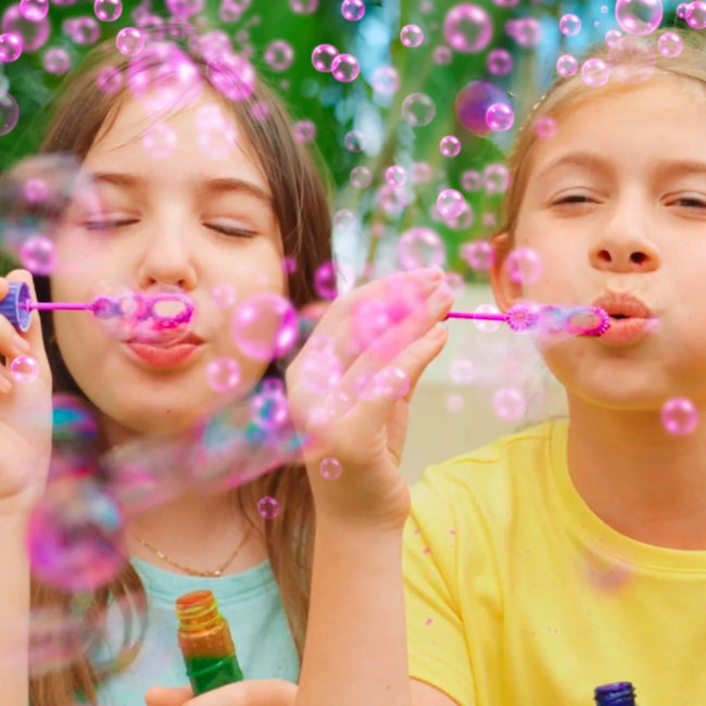 WOWmazing PoppinColorz™ 2-Pack Pink & Blue Color Bubble Tubes