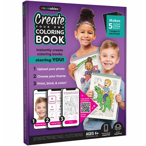 COLORables! Create Your Own Coloring Book Kit