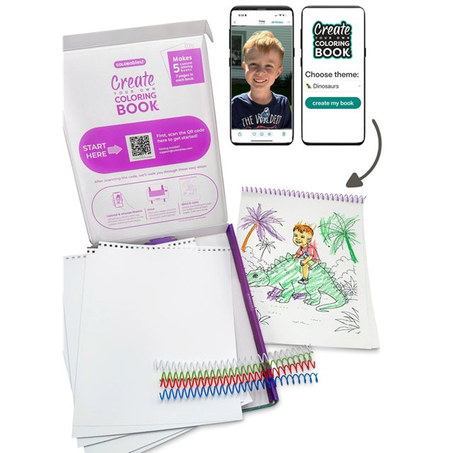 COLORables! Create Your Own Coloring Book Kit
