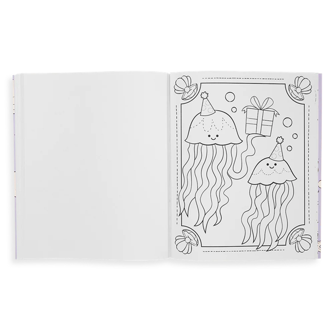 Color-in' Book Coloring Book - Outrageous Ocean - 31 Pages