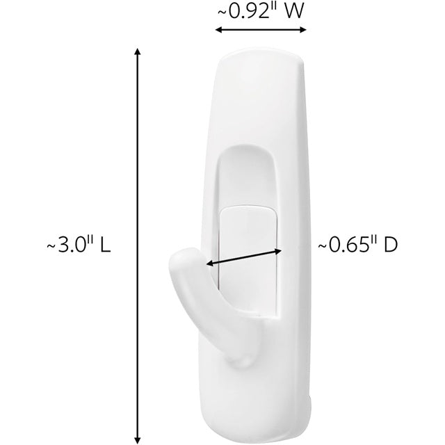 Command™ Medium Utility Hooks 2 Pack