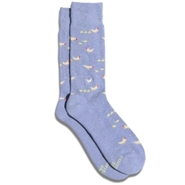 Socks that Save Chickens