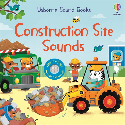 Construction Site Sounds Sound Book, Usborne