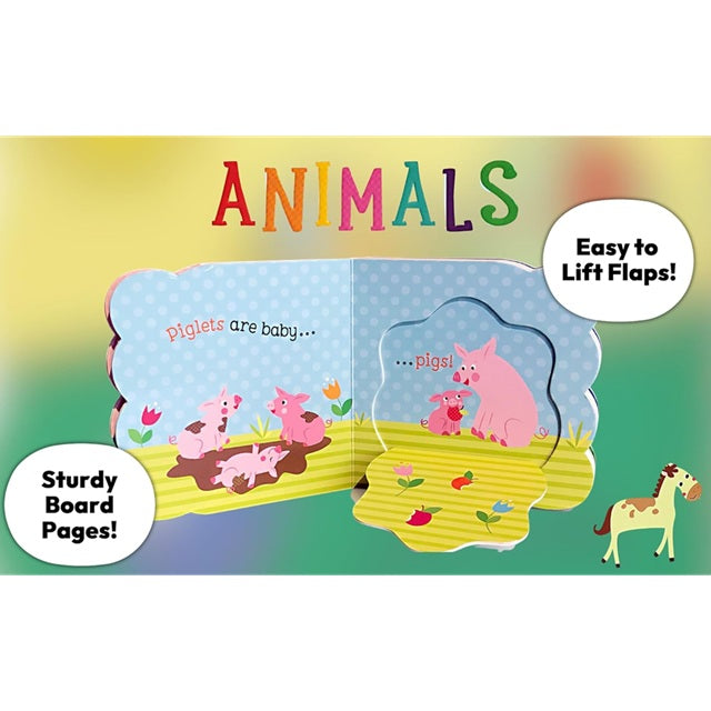 Babies Love Animals Lift-a-Flap Board Book