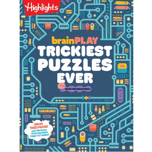 brainPLAY Trickiest Puzzles Ever by Highlights