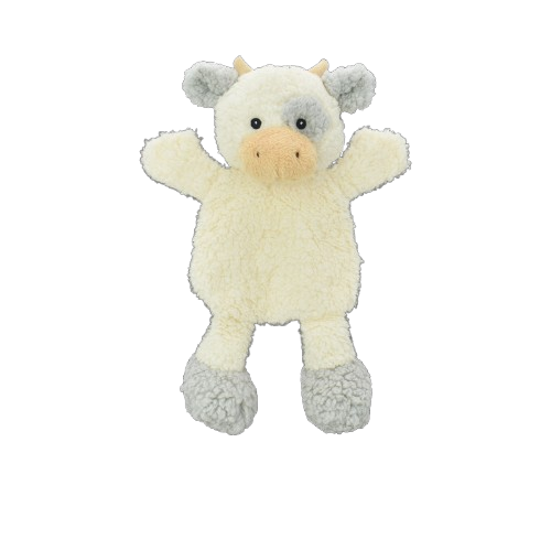 Pet Envy Crinkle Cow Flatties - Assorted