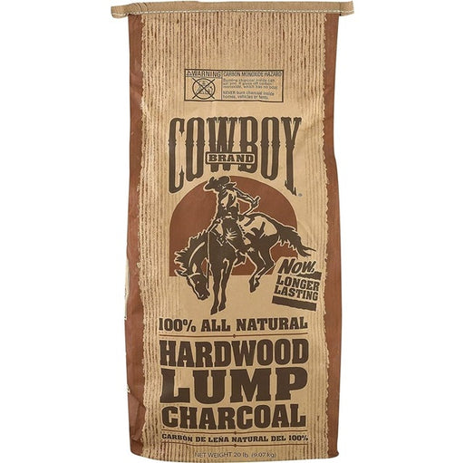 Cowboy Brand Lump Charcoal, 20-Lbs