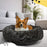 The Original Calming Lux Donut Dog Bed, Mink