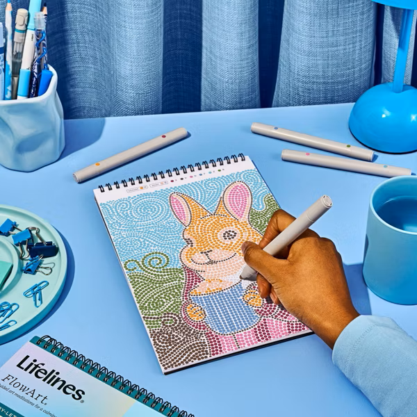Lifelines FlowArt® Dot-By-Letter Cozy Companions