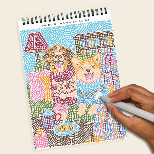 Lifelines FlowArt® Dot-By-Letter Cozy Companions