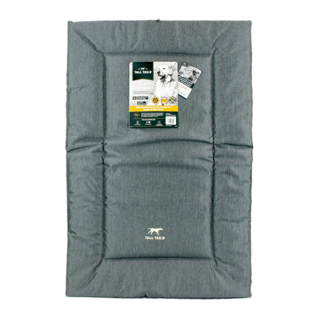 Dream Chaser Classic Dog Crate Mat Bed, Charcoal