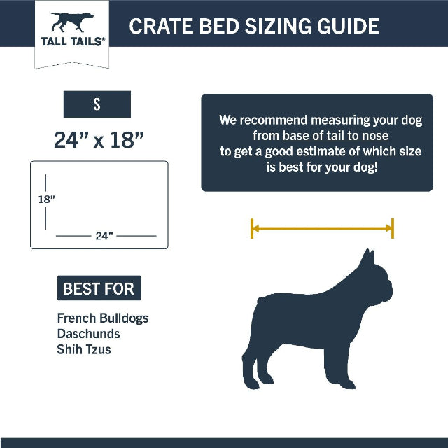 Dream Chaser Classic Dog Crate Mat Bed, Charcoal