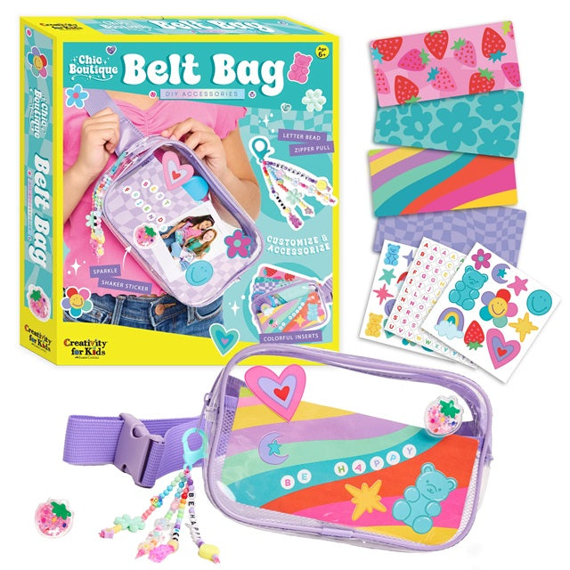Creativity for Kids Chic Boutique Belt Bag DIY Accessories Kit