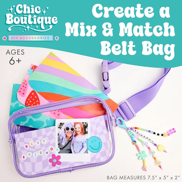 Creativity for Kids Chic Boutique Belt Bag DIY Accessories Kit