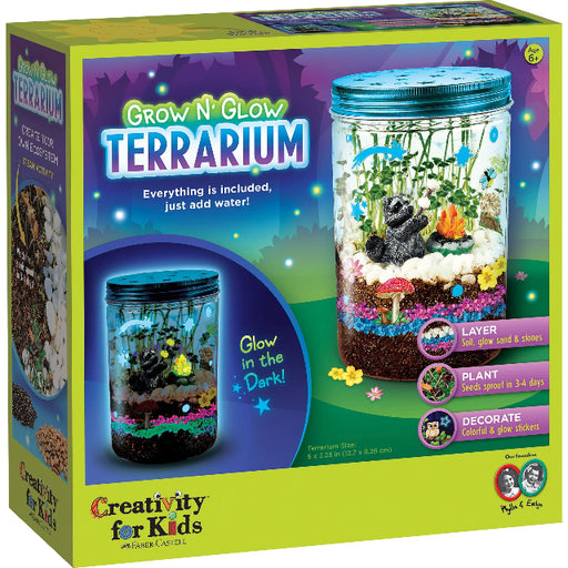 Creativity for Kids Grow N' Glow Terrarium