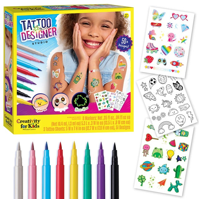 Creativity for Kids Tattoo Designer Studio