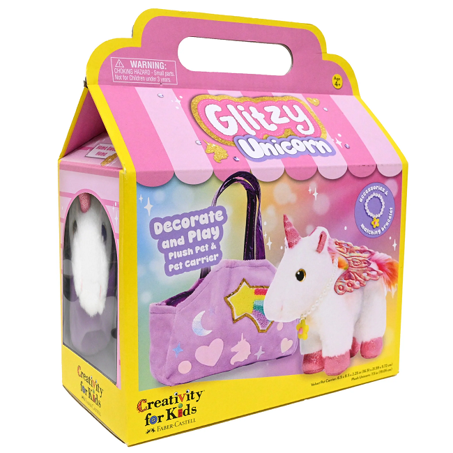 Creativity for Kids Glitzy Unicorn Decorate & Play Set