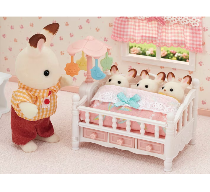Calico Critters Crib with Mobile