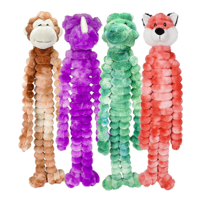 Crimpy Cuddlers Dog Toy, 27 inch, Assorted Styles