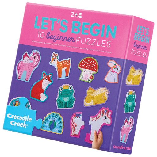 Let's Begin 10 Beginner Puzzles, Unicorn