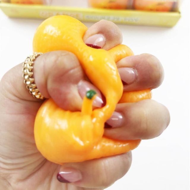 Crunchy Orange ASMR Squishy