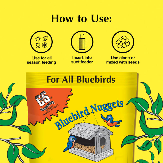 C&S Bluebird Suet Nuggets 27oz