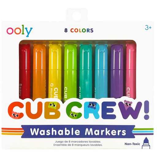 Cub Crew Washable Markers - Set of 8