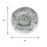 Dream Chaser Cuddle Donut Pet Bed, Gray