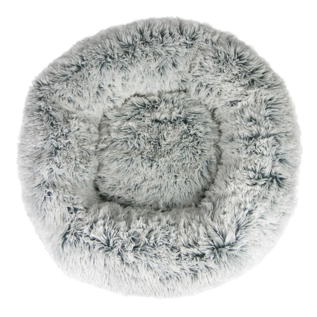 Dream Chaser Cuddle Donut Pet Bed, Gray