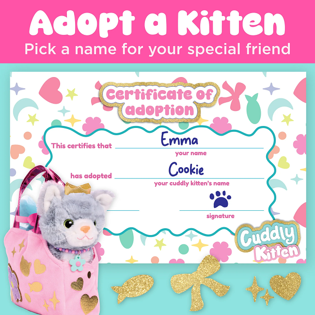 Creativity for Kids Cuddly Kitten