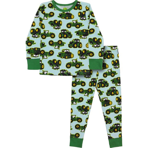 John Deere Toddler Boy Tractor Toss Long Sleeve Pajama Set