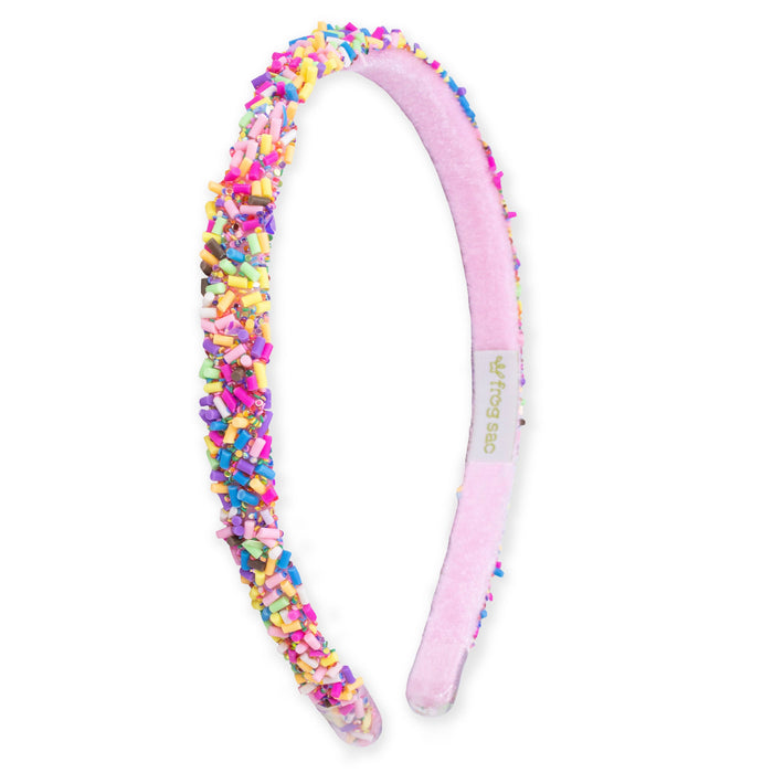 Thin Sprinkles Headband, Assorted Colors