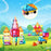 PicassoTiles 61pc Magnetic Tile Building Set with Bag