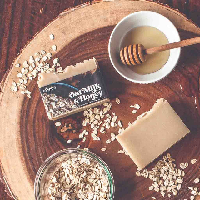 Oat Milk & Honey Handmade Bar Soap