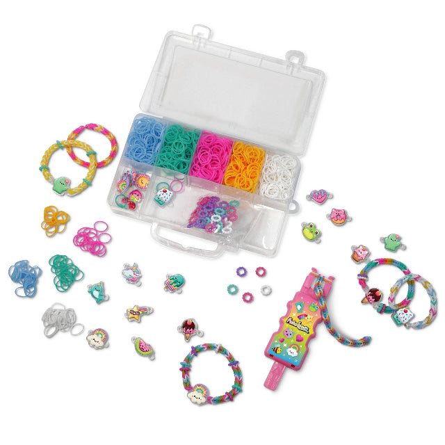 Rainbow Loom Cutie Club Rubber Band Bracelet Kit with Auto Loom