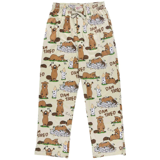 LazyOne Dam Tired Beaver Men's PJ Pant