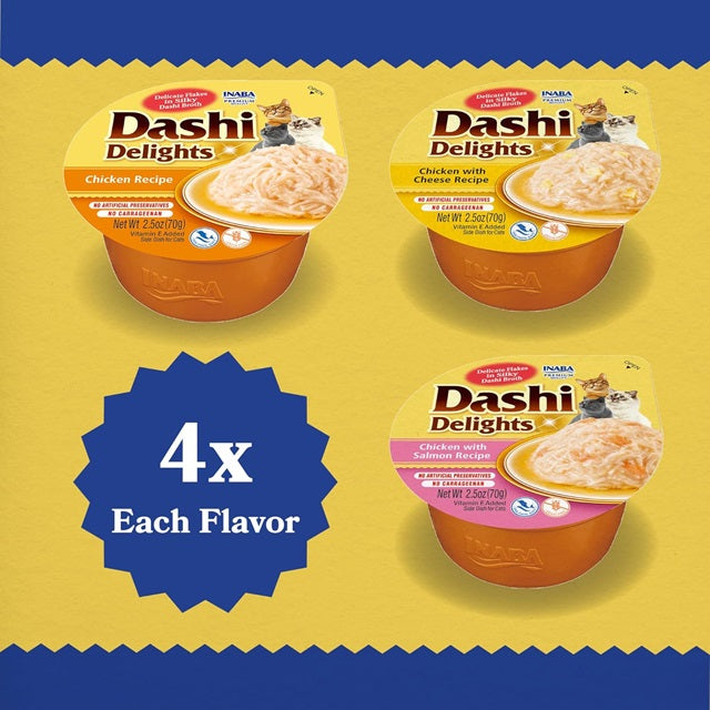 Dashi Delights 12-Count Chicken Variety Pack