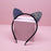 Cat Ears Dual Sided Rhinestone Headband