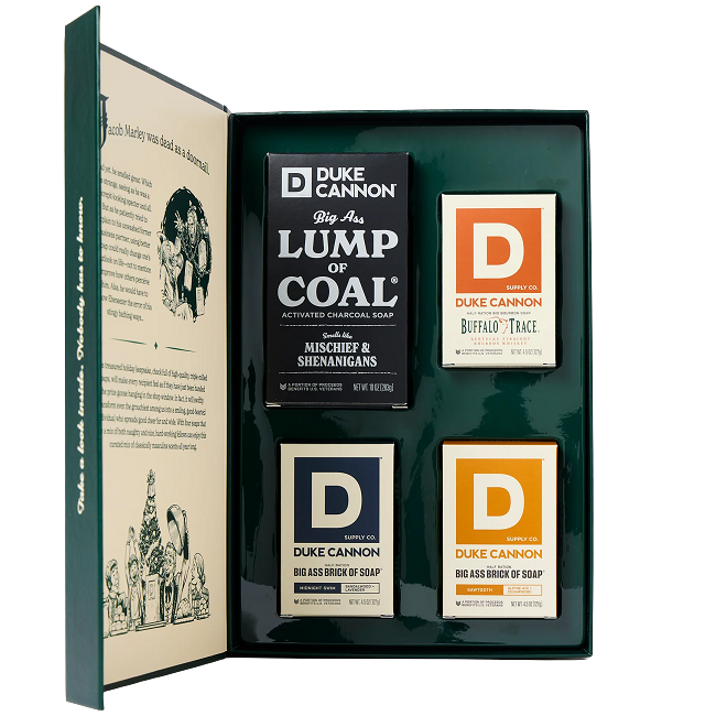 Duke Cannon Naughty & Nice Bar Soap Gift Set