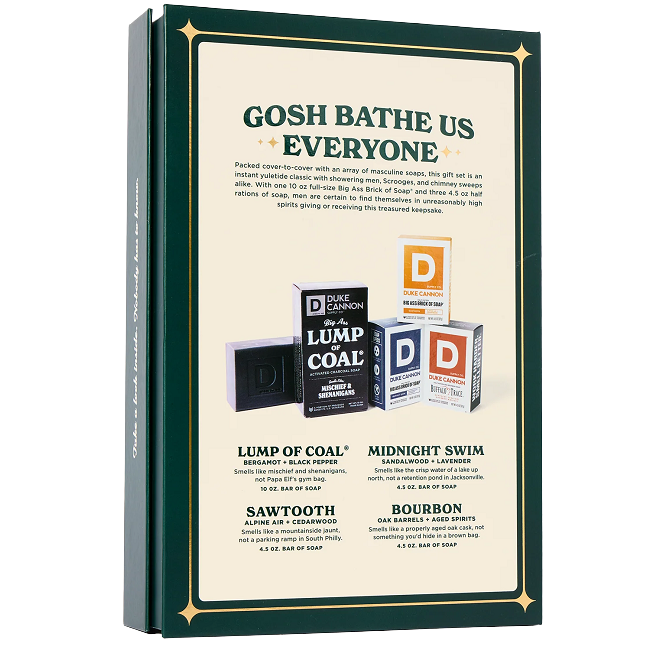 Duke Cannon Naughty & Nice Bar Soap Gift Set