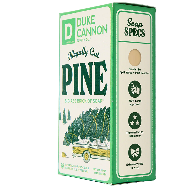 Duke Cannon Big Brick of Soap Illegally Cut Pine